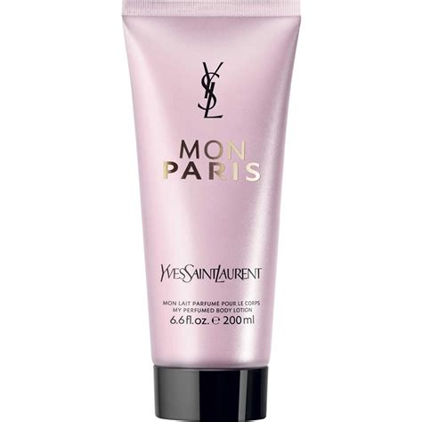 ysl paris lait du corps|MON PARIS BODY CREAM .